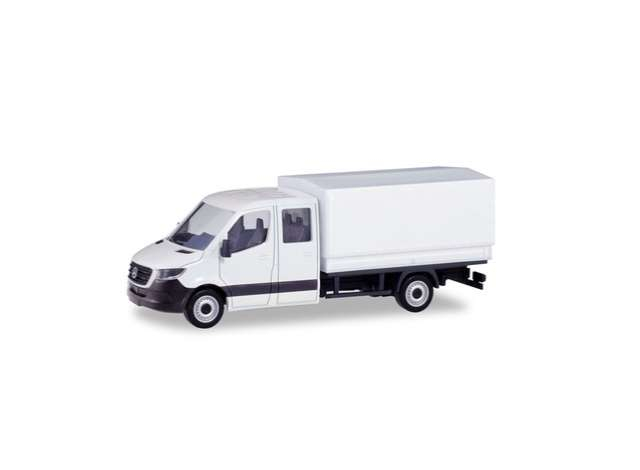 MERCEDES-BENZ Sprinter D.k. + Prit./Plane (Minikit), white