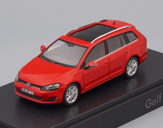 VOLKSWAGEN Golf VII Variant - red