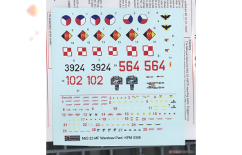 Сборная модель MiG-23MF „Warsaw Pact II.“