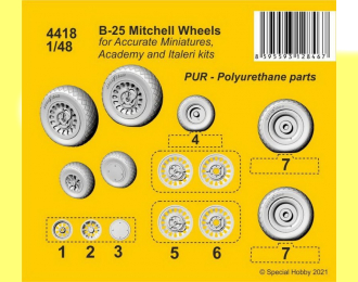 B-25 Mitchell Wheels