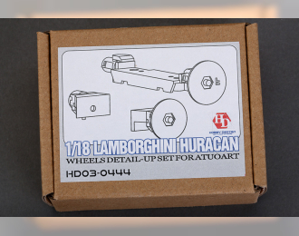 Набор для доработки Lamborghini Huracan Wheels Detail-up Set для моделей Autoart (Resin+PE+Metal parts)