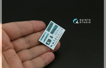 3D Декаль интерьера кабины МиГ-21БИС Поздний (с системой Полет-ОИ) (Eduard) (с 3D-печатными деталями)