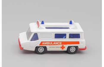 Hi-Speed Motorway Service Ambulance, white / red