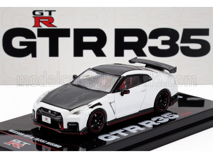 NISSAN Gt-r (r35) Nismo Coupe (2016), White Black