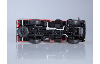 АЦ-3-40 (Камский грузовик 43502), красный