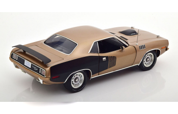 PLYMOUTH Hemi Cuda Super Track Pack (1971), brownmetallic black