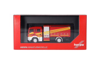 MAN TGM Hasič Fire Brigade, red