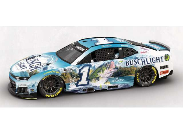 CHEVROLET #1 Ross Chastain *Busch Light Fishing*, white/blue 2026