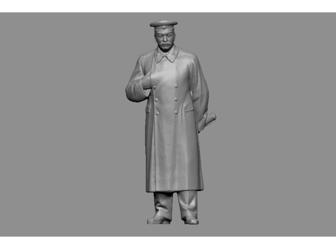 Фигурка Сталин в шинели (под покраску)