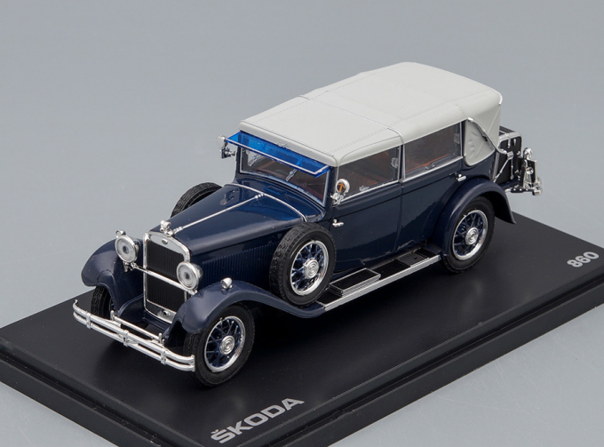 SKODA 860 1932, dark blue