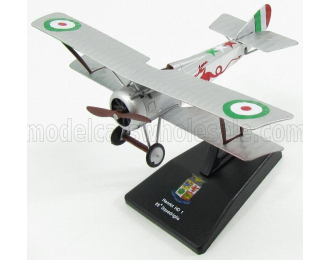 HANRIOT Hd1 Caccia 85th Squadriglia Military Airplane (1916), Silver