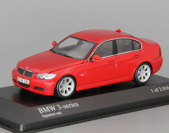 BMW 3-Series (2005), red