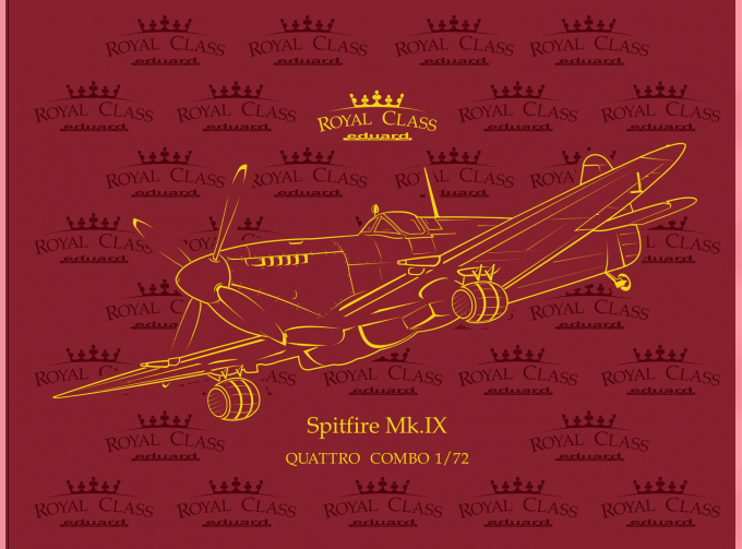 Сборная модель Набор Spitfire Mk. IX QUATTRO COMBO