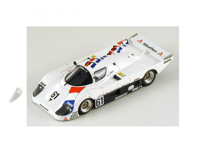 SAUBER C8 #61 M.Welti - J.Nielsen - D.Quester LeMans (1985), white