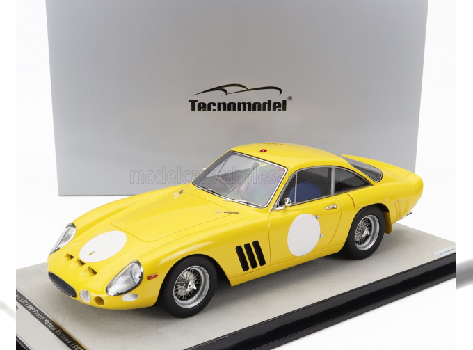 FERRARI 330 Lmb Press Version (1963), Yellow White