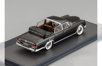 MERCEDES-BENZ 600 SWB Landaulet (W100) "Graf von Berckheim" (1970), black