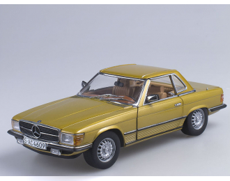 MERCEDES-BENZ 350 SL Hard Top Coupe (1977), gold