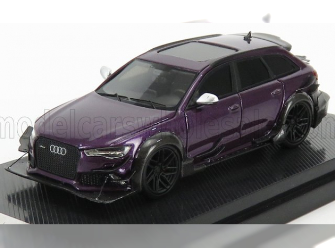 AUDI A6 Rs6 Avant Race Darwinpro Widebody (2017), Purple