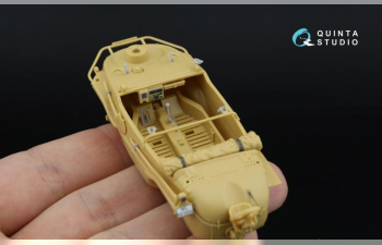 3D Декаль интерьера кабины Schwimmwagen type 166 (Tamiya) (с 3D-печатными деталями)