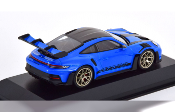 PORSCHE 911 (992) GT3 RS Weissach Package (2023), blue carbon