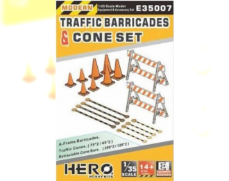 Сборная модель Raffic Barricades & Cone Set