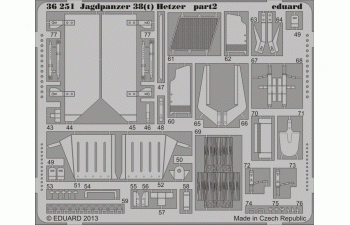 Фототравление для Jagdpanzer 38(t) Hetzer