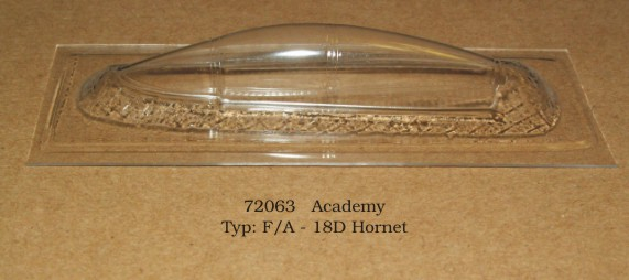 Фонарь для самолета F/A-18D Hornet