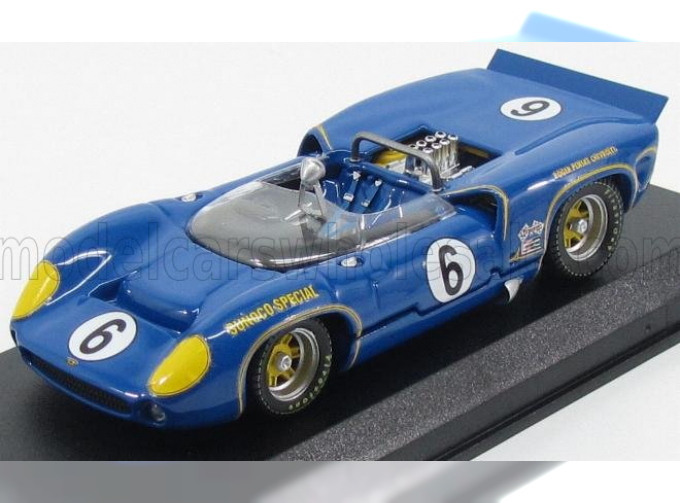 LOLA T70 Mkii Spider N6 Winner Mosport Can-am (1966) M.Donohue, blue