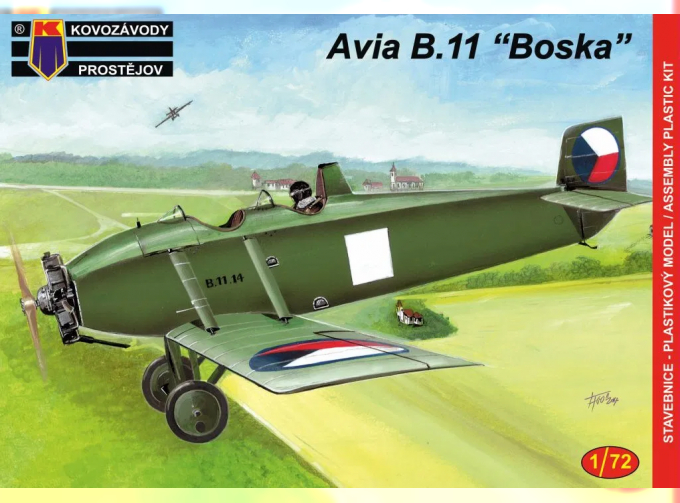 Сборная модель Самолёт Avia B.11 "Boska"