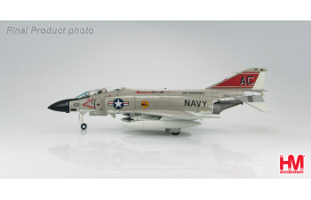 McDonnell Douglas F-4J Phantom II Diecast Model USN VF-31 Tomcatters AC101 Samuel Flynn / William John USS Saratoga Vietnam 1972