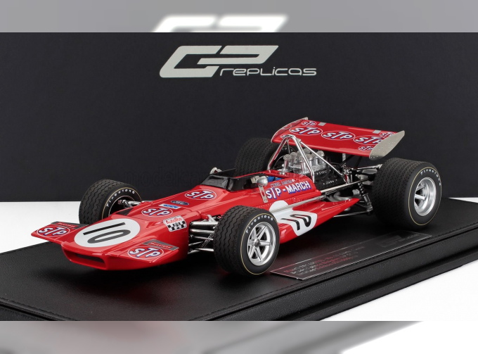 MARCH F1 701 №10 2nd Belgium Spa Gp (1970) Chris Amon, Red