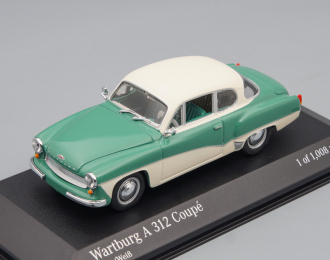 WARTBURG A 312 Coupe, green / beige