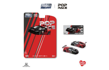 HONDA NSX GT3 EVO22 *ADVAN*, black/red