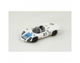 PORSCHE 910 №27 Le Mans (J-C Andruet - C.Poirot), white