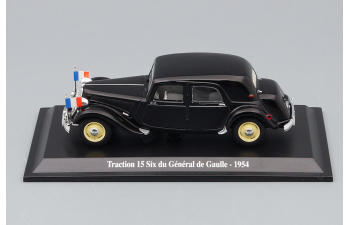 CITROEN Traction 15 Six du General de Gaulle (1954), black