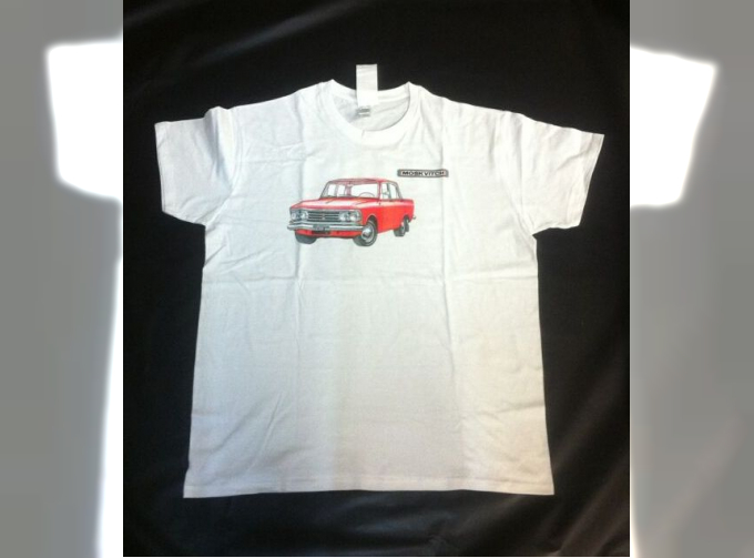 Футболка с рисунком отечественного автомобиля N2