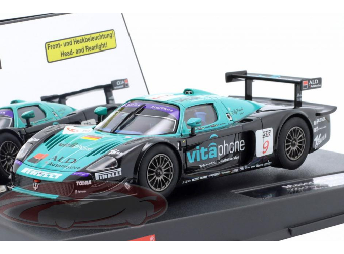 MASERATI MC 12 SlotCar №9 Winner 24h Spa Michael Bartels, Timo Scheider, Eric van de Poele (2005)