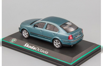SKODA Octavia Ii Berline (2004), green island met
