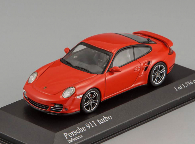 PORSCHE 911 Turbo 997 II Generation (2010), red