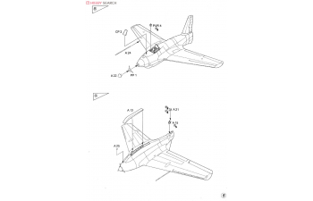 Сборная модель Messerschmitt Me 163C Prototypes