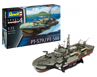 Сборная модель Патрульная Торпедная лодка PT-579 / PT-588