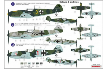 Сборная модель Bf 109E-3 Sitzkrieg 1939