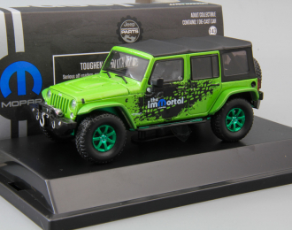 JEEP Wrangler 4x4 Unlimited MOPAR Edition The Immortal Tribute 5-дв.(Soft Top) (2014), green (Greenlight!)