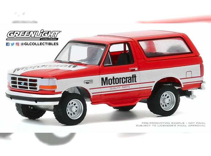 FORD Bronco "FORD Motorcraft" 1994