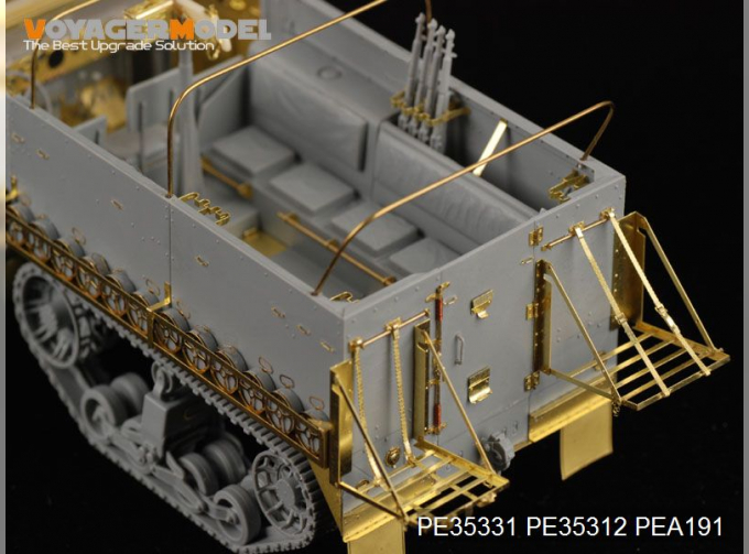 Фототравление Держатель для укладки траков M3/M3A1/M3A2/M21 времен Второй мировой войны в США (для всех)