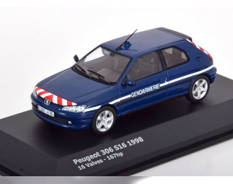 PEUGEOT 306 S16 Gendarmerie (1998), blue
