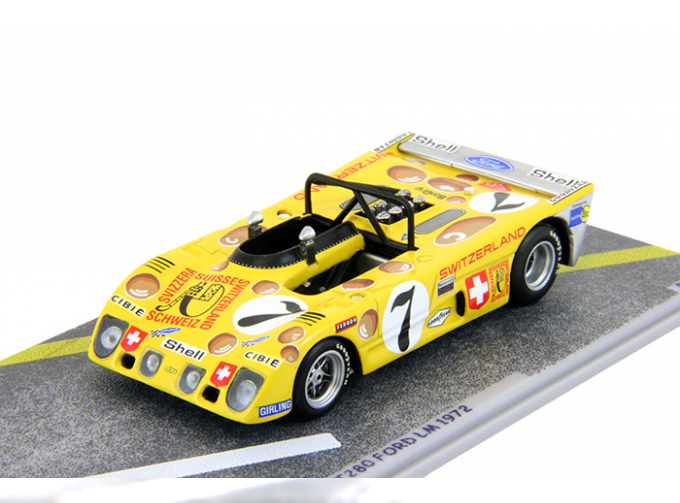 LOLA T280 Ford LM #7 (1972), yellow