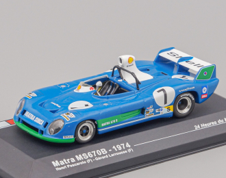 MATRA SIMCA Ms670b 3.0l V12 Team Matra Sport №7 Winner 24h Le Mans (1974) Henri Pescarolo - Gerard Larrousse, blue / green / white