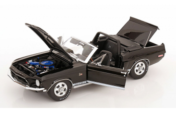 FORD Shelby Mustang G.T.500 Convertible (1968), black