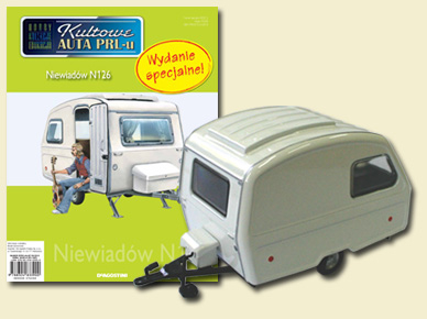 NIEWIADÓW N126, Kultowe Auta спецвыпуск, white
